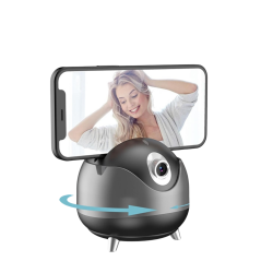 Suport Inteligent pentru Filmare si Live Streaming cu Rotire 360°, Eluxio, Urmarire Automata AI si Rotatie Dubla pe Axe