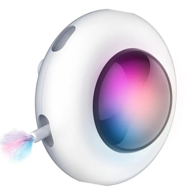 Jucarie pentru pisici UFO electonica, incarcare USB