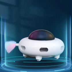 Jucarie pentru pisici UFO electonica, incarcare USB