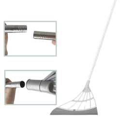 Matura Multifunctionala, Flexibila, Pentru Geamuri/Gresie/Parchet/Marmura, Material Silicon, Gri