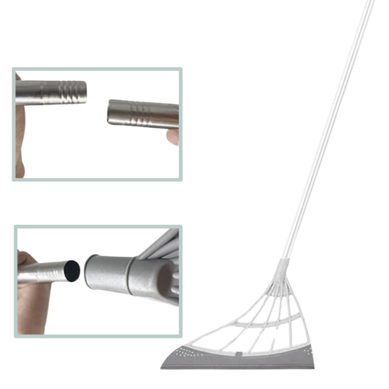 Matura Multifunctionala, Flexibila, Pentru Geamuri/Gresie/Parchet/Marmura, Material Silicon, Gri