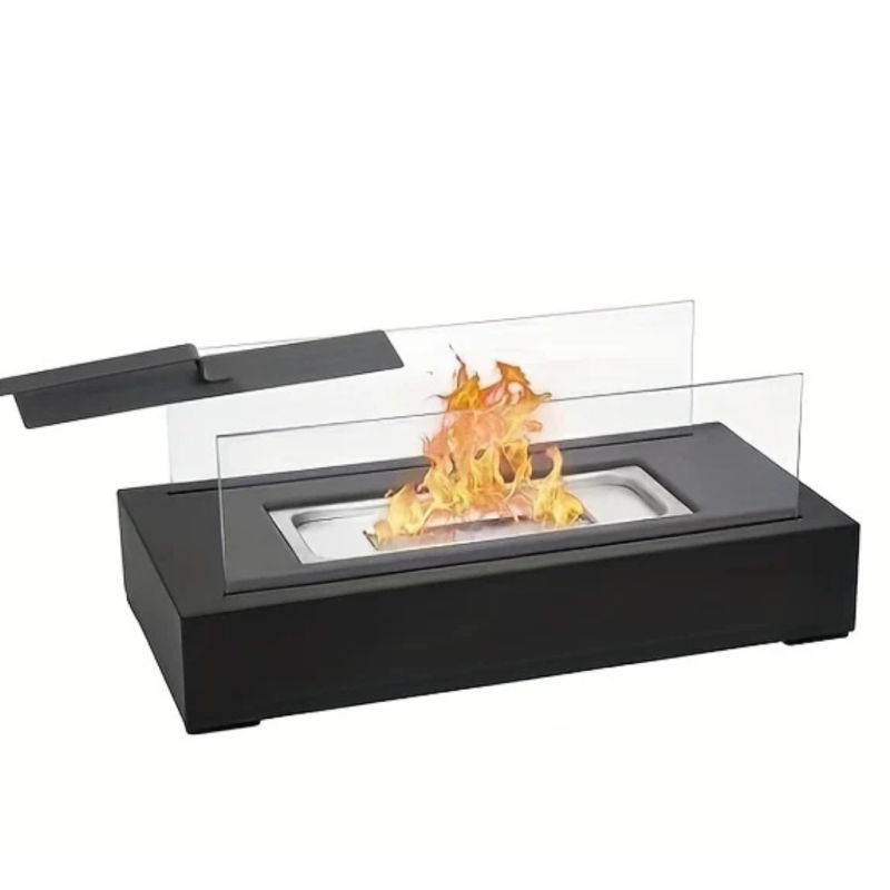 Semineu Portabil cu Bioetanol de Masa, Incalzitor de Terasa Eluxio®, pentru Interior si Exterior