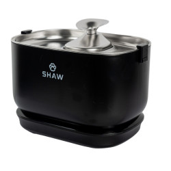 Fantana de apa SHAW® PRO V3 cu baterie si senzor inteligent, pompa wireless, sistem filtrare, silentioasa, Negru