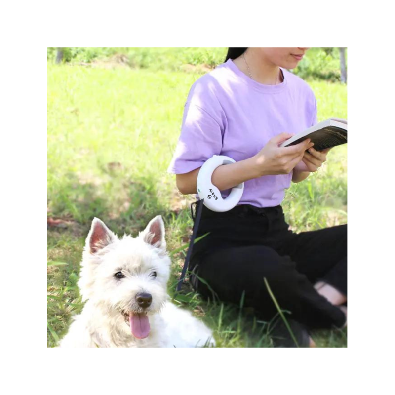 Lesa retractabila cu LED, SHAW, cu suport si o rola saci gunoi, 3 m