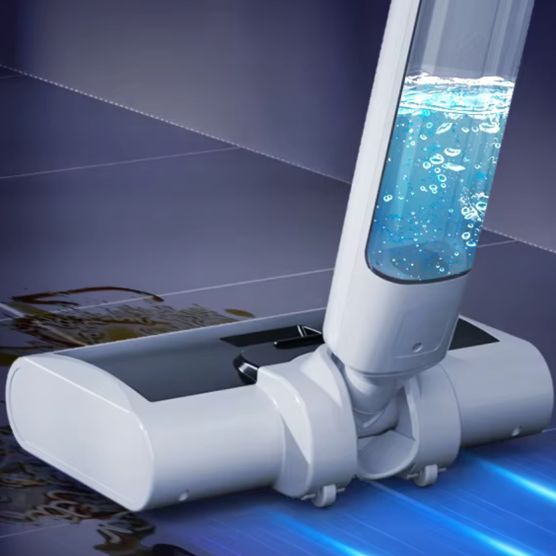 Mop Electric Fara Fir Eluxio – Curatare Umeda si Uscata, Aspirator 3-in-1, Reincarcabil si Portabil