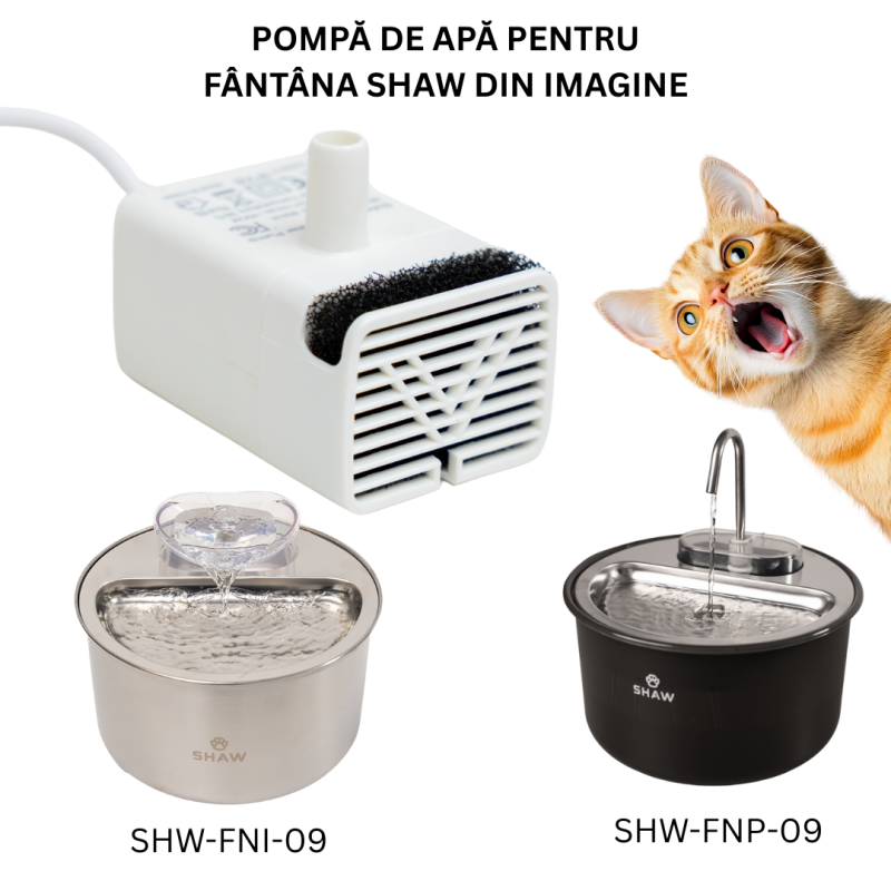 Pompa de apa pentru fantana SHAW® SHW-FNI-09 si SHW-FNP-09