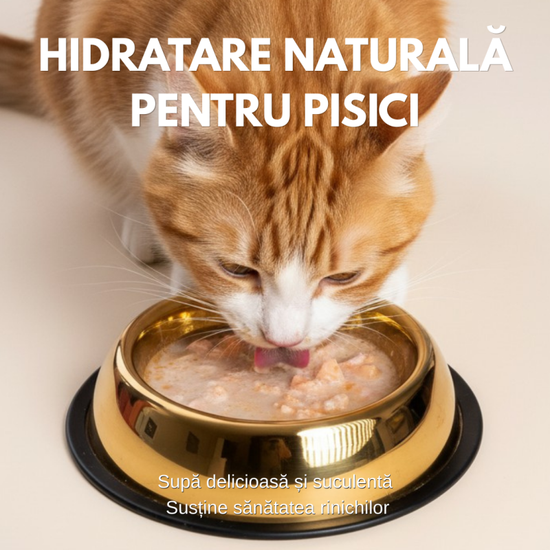 Hrana umeda premium SHAW pentru pisici adulte si mofturoase cuburi de somon in supa, fara cereale, 80g