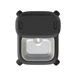 Hranitor automat smart SHAW® Titan pentru caini, aplicatie mobila, 15L, programare hranire, negru