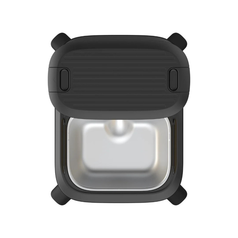 Hranitor automat smart SHAW® Titan pentru caini, aplicatie mobila, 15L, programare hranire, negru