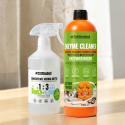 Solutie Profesionala Enzimatica Concentrata pentru Eliminarea Mirosurilor si Petelor PetStandard, 750 ml