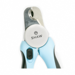 Cleste de unghii SHAW® pentru caini si pisici cu protectie, albastru