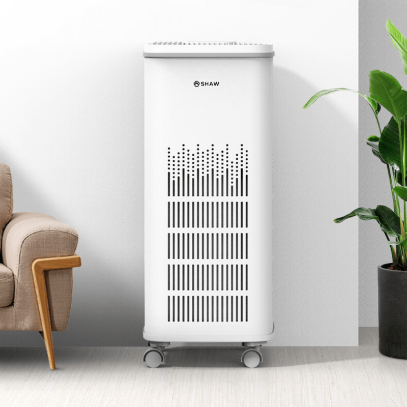 Purificator de aer SHAW®, tehnologie UV, aplicatie mobila, eficient impotriva parului de animale si a mirosurilor neplacute