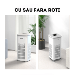 Purificator de aer SHAW®, tehnologie UV, aplicatie mobila, eficient impotriva parului de animale si a mirosurilor neplacute