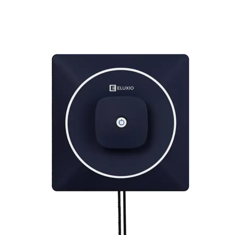 Robot smart de curatare geamuri, Eluxio, Aplicatie mobila, Telecomanda, Rezervor 50ml + Cadou 2 lavete extra