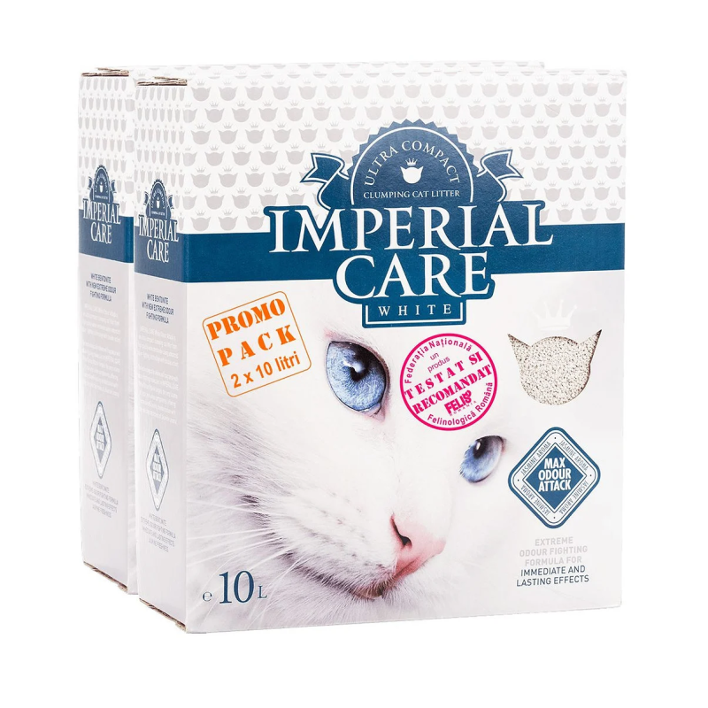 Nisip litiera pisici Imperial Care 10L - set 2 buc.