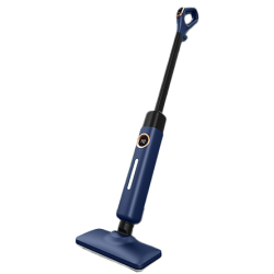 Mop cu aburi electronic Eluxio®, ecran LED, abur 140 grade, 1200W, bleumarin