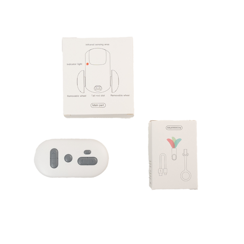 Jucarie pisici tip soricel cu telecomanda, SHAW, incarcare USB, 2 moduri de joaca