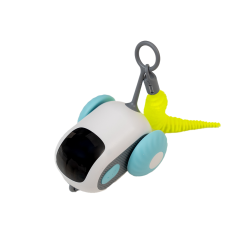 Jucarie pisici tip soricel cu telecomanda, SHAW, incarcare USB, 2 moduri de joaca