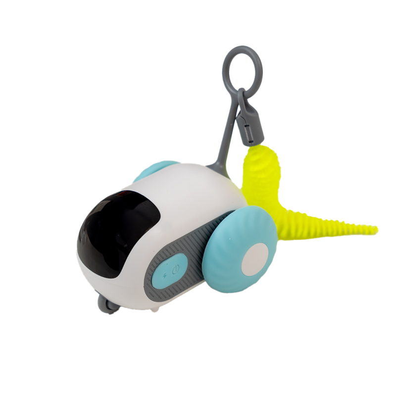 Jucarie pisici tip soricel cu telecomanda, SHAW, incarcare USB, 2 moduri de joaca