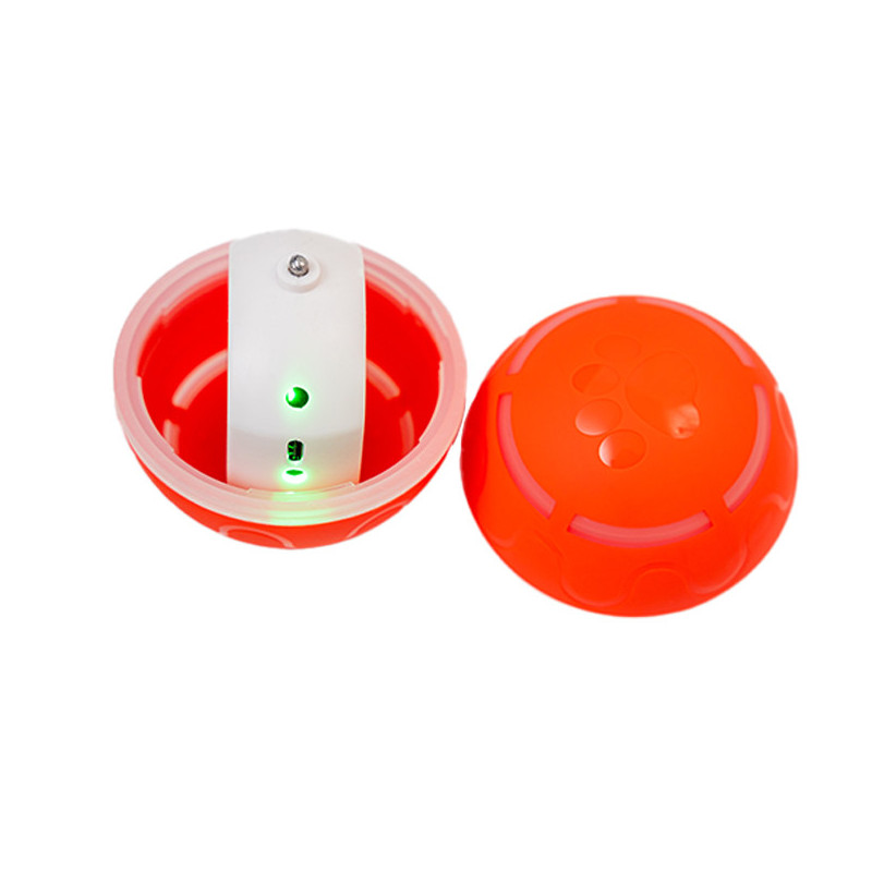 Minge automata interactiva pentru caini, cu baterie, incarcare USB