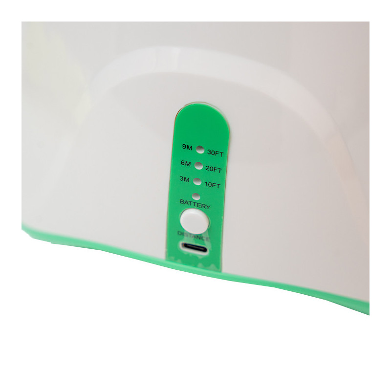 Aruncator automat de mingi tip lansator pentru caini, SHAW, incarcare USB, senzor miscare, 3 mingi incluse