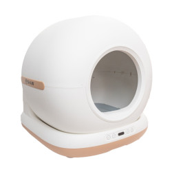 Litiera automata Smart SHAW® PRO pentru pisici, auto-curatare, sterilizare UV, eliminare mirosuri cu odorizant, aplicatie mobila