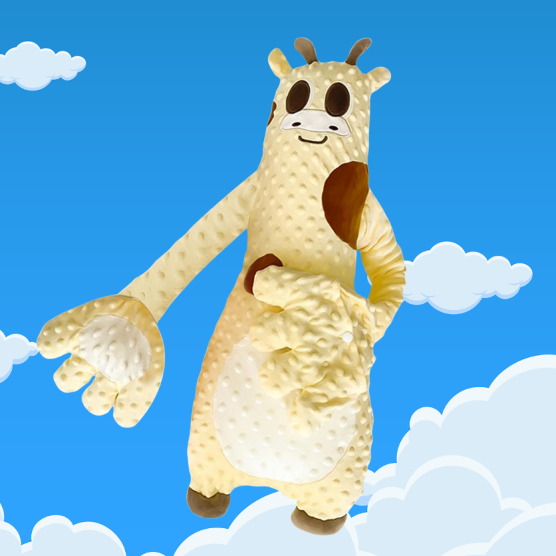 Jucaria plus Inteligenta pentru Bebelusi Kindy, Simuleaza Atingerea Mamei, Hipoalergenica, Telecomanda Inclusa