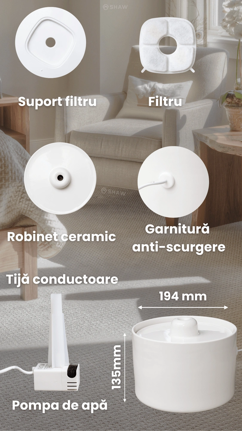 Fantana de apa din ceramica SHAW