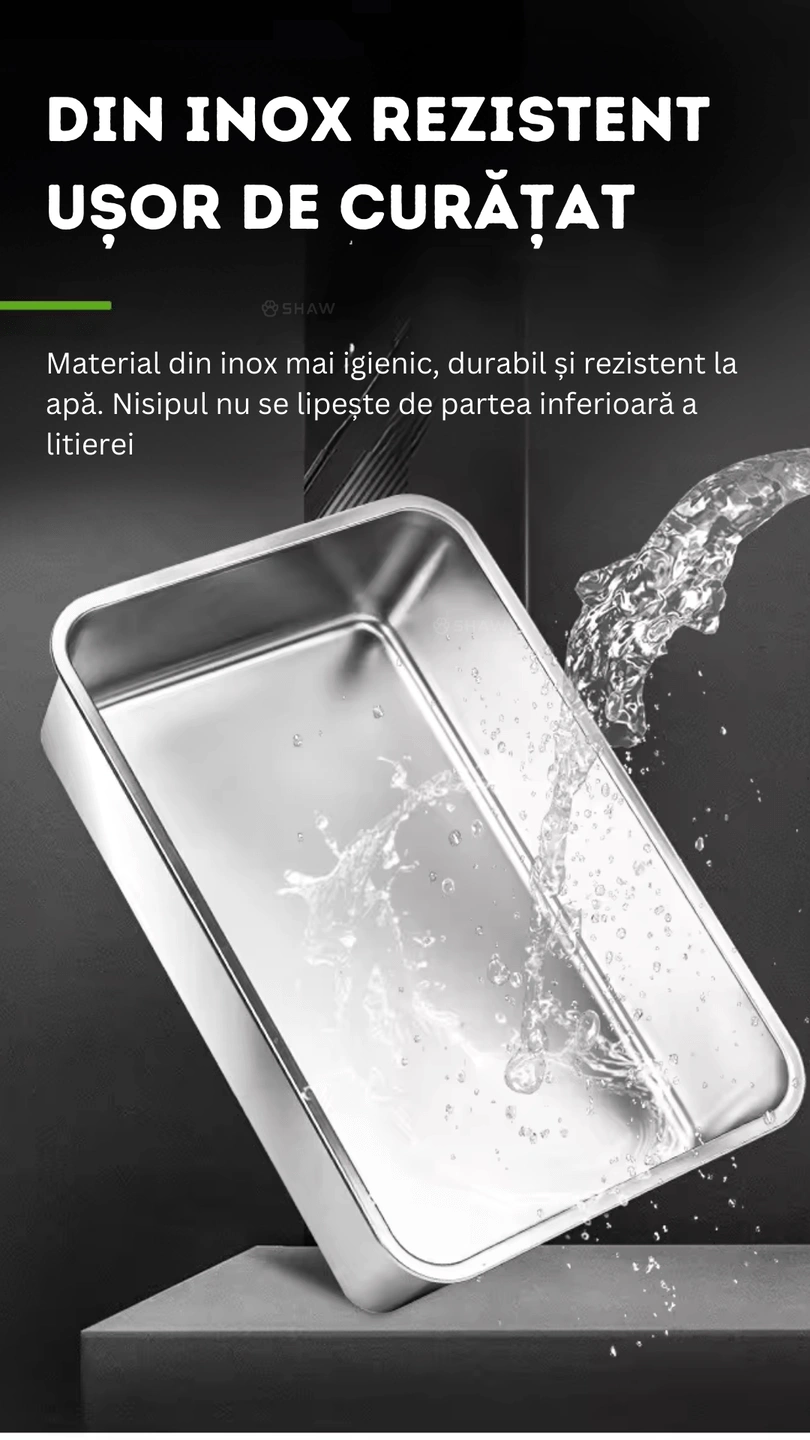 Litiera inox modulara SHAW