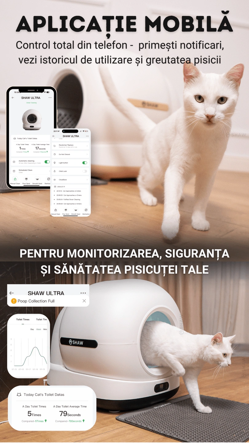 Litiera automata SHAW Ultra