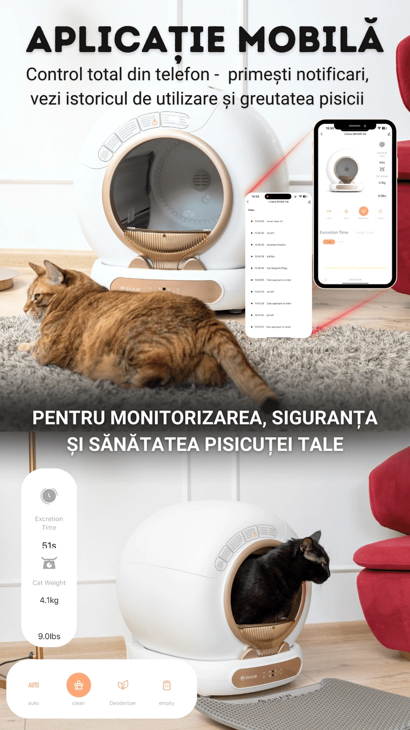 Litiera automata SHAW V4