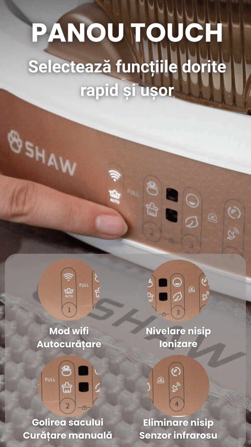 Litiera automata SHAW V4