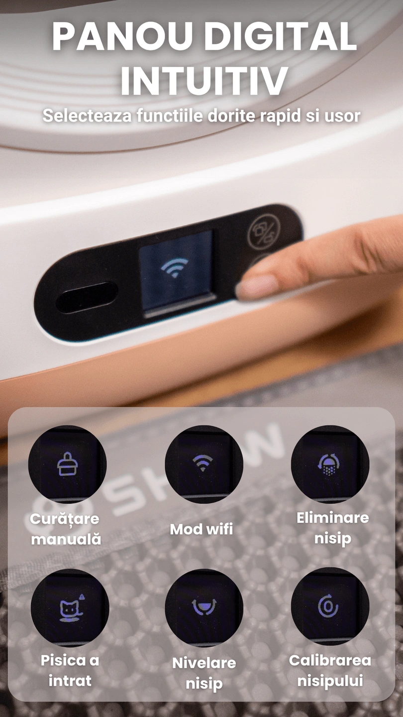 Litiera cu camera SHAW