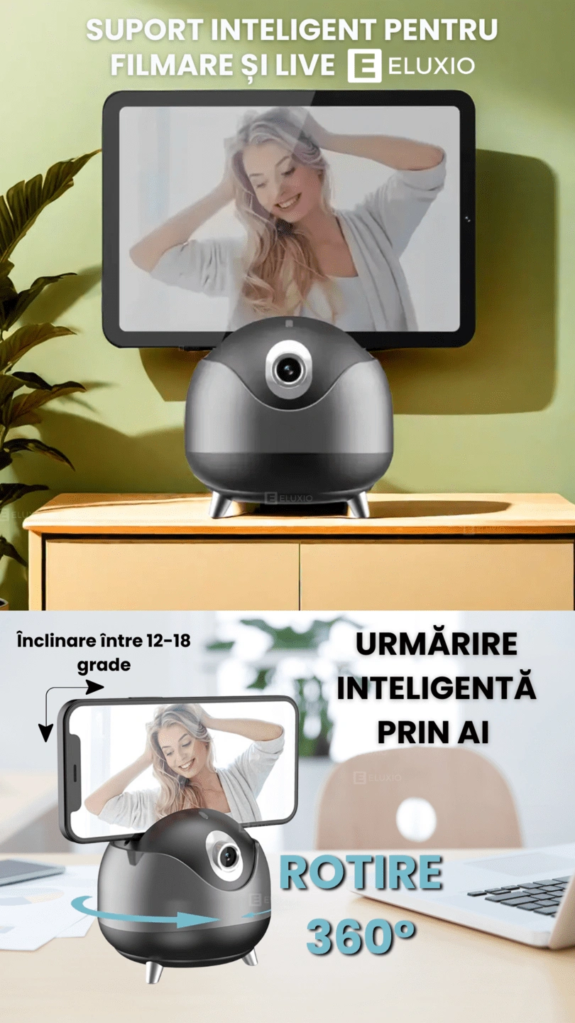 Suport telefon auto rotire Eluxio